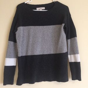 Loft block sweater